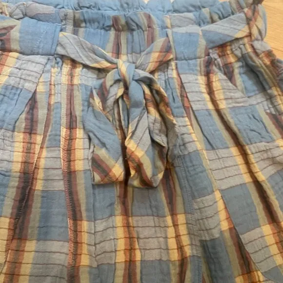🖤 Free People Las Palmas Shorts in Blue Combo Size XS