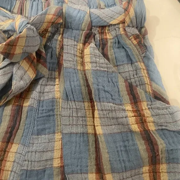🖤 Free People Las Palmas Shorts in Blue Combo Size XS
