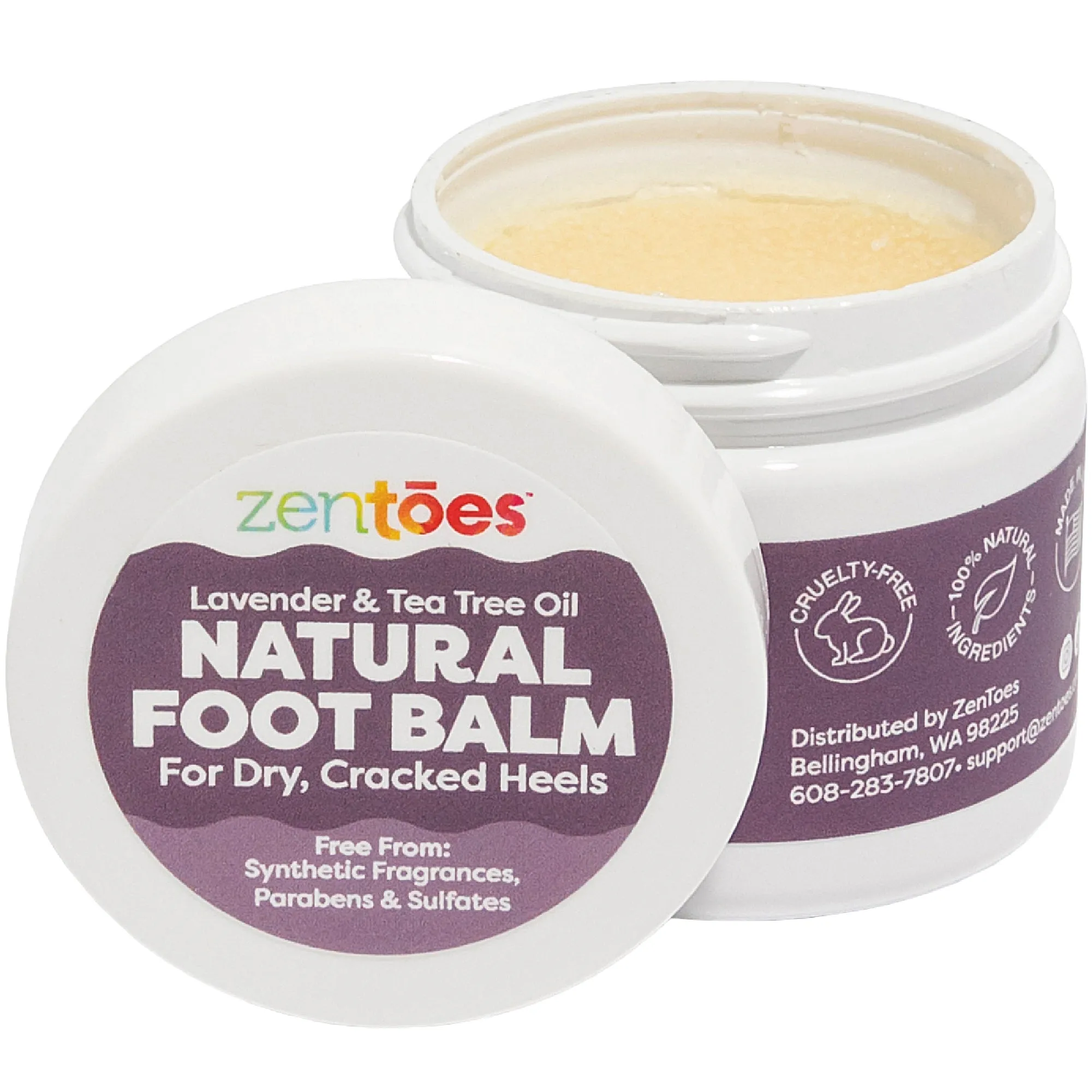 100% Natural Hydrating Foot Balm