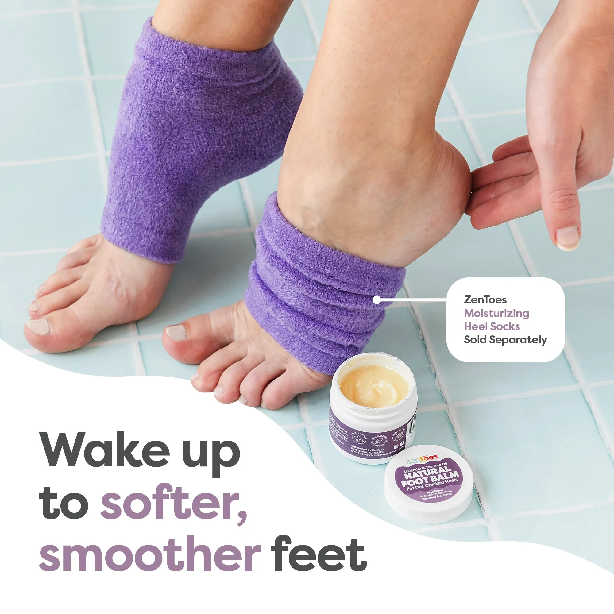 100% Natural Hydrating Foot Balm