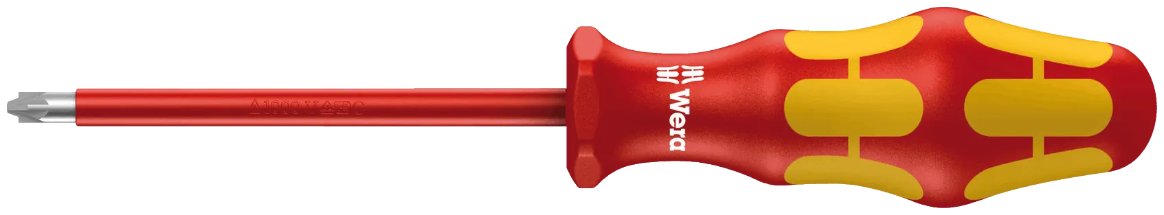 165 i PZ/S VDE Insulated screwdriver for PlusMinus screws (Pozidriv/slotted)