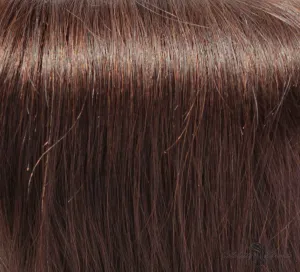 24" Clip In Remy Hair Extensions: Dark Brown No. 3