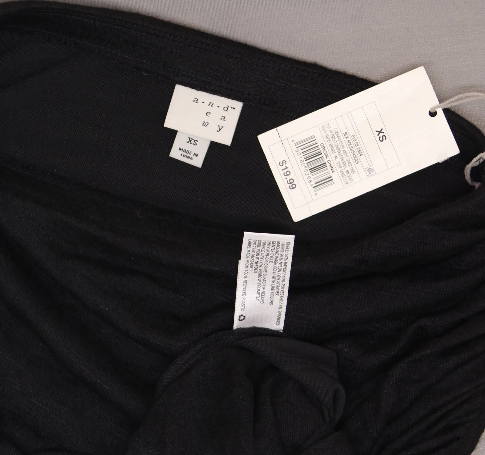 A New Day Women's Asymmetrical Knit Wrap Skirt
