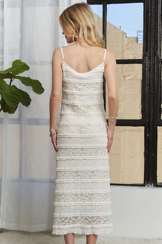 ADORA Lace Dress- Cream