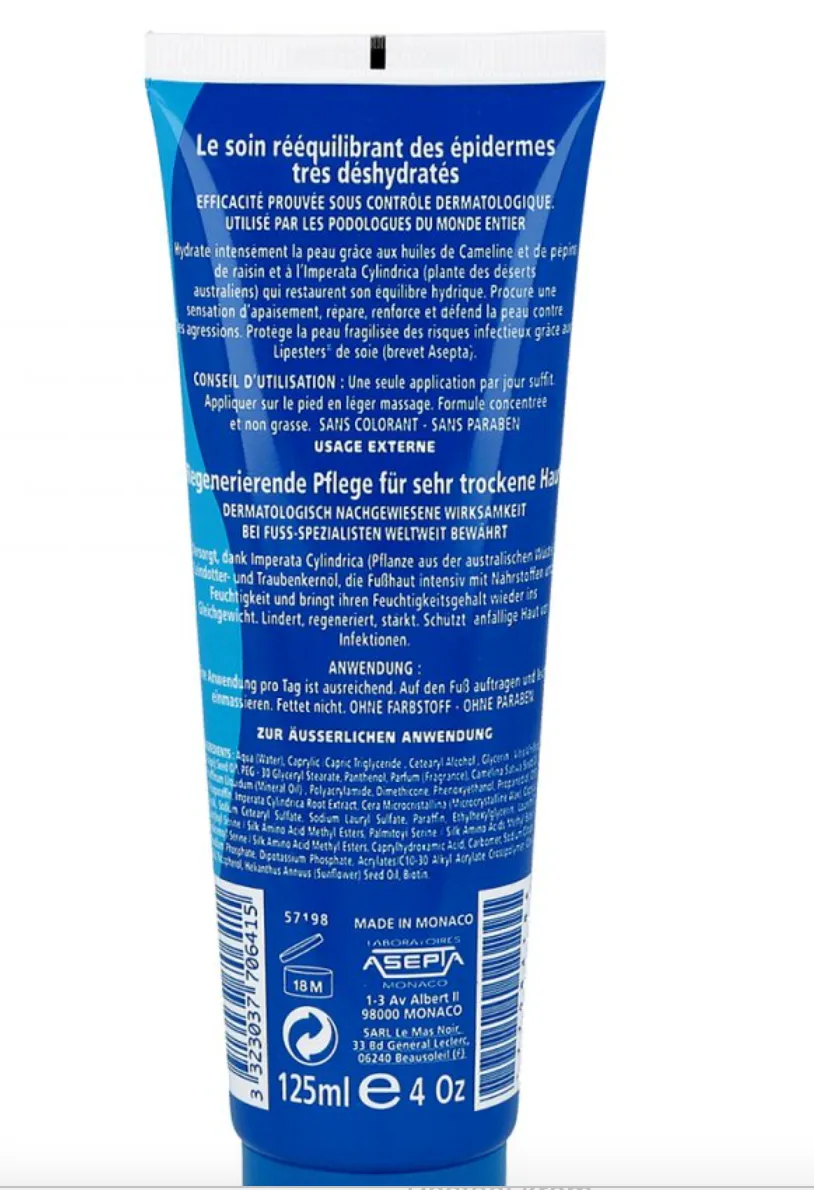 Akileine Hydra-Defense Foot Balm 125ml