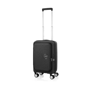 American Tourister Curio Book Opening 55cm Carry-On Suitcase Black