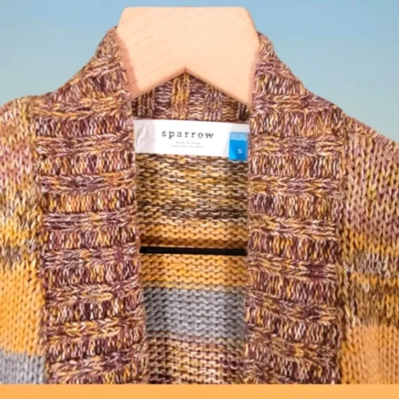 Anthropologie Sparrow Santa Monica Chunky Knit Cardigan | EUC | Chunky Cardigan