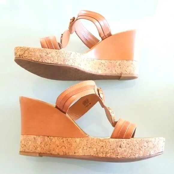 ANTONIO MELANI Leather Jeweled Platforms