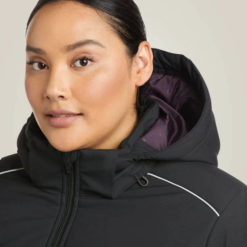 Ariat Women's Rebar Valkyrie Stretch Canvas Jacket Black - 10037609