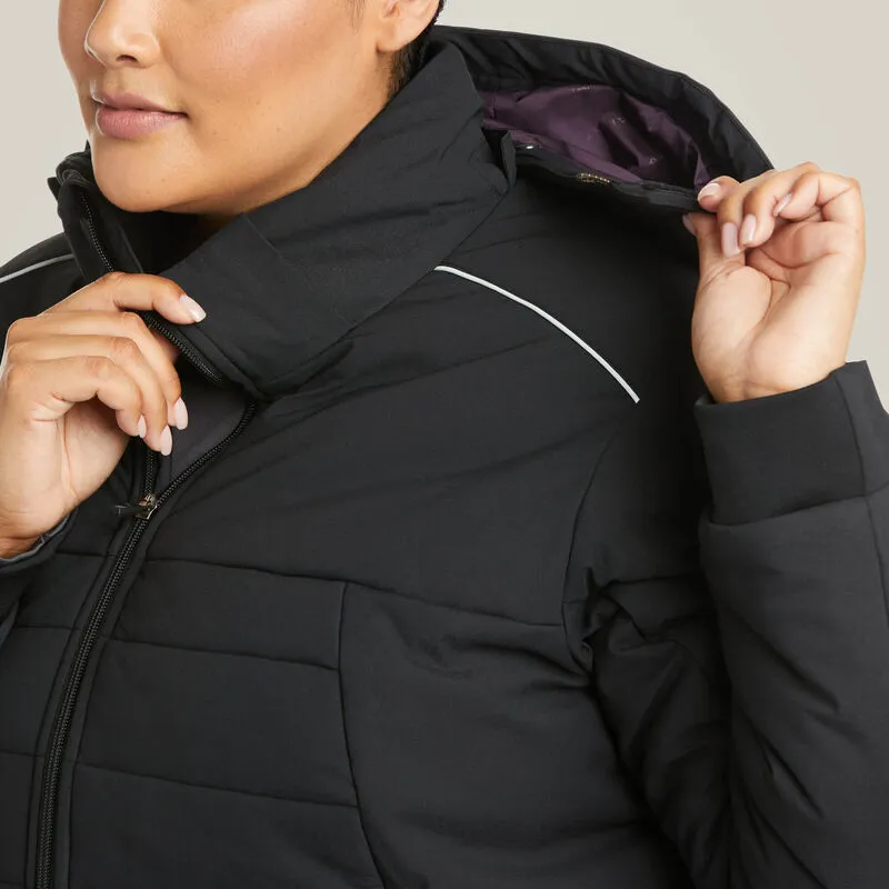 Ariat Women's Rebar Valkyrie Stretch Canvas Jacket Black - 10037609