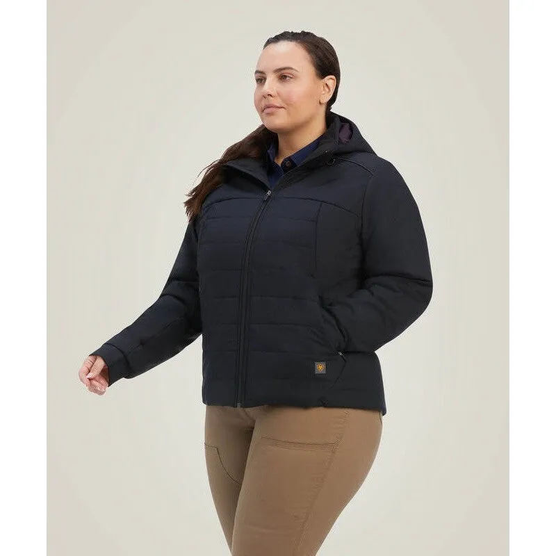 Ariat Women's Rebar Valkyrie Stretch Canvas Jacket Black - 10037609