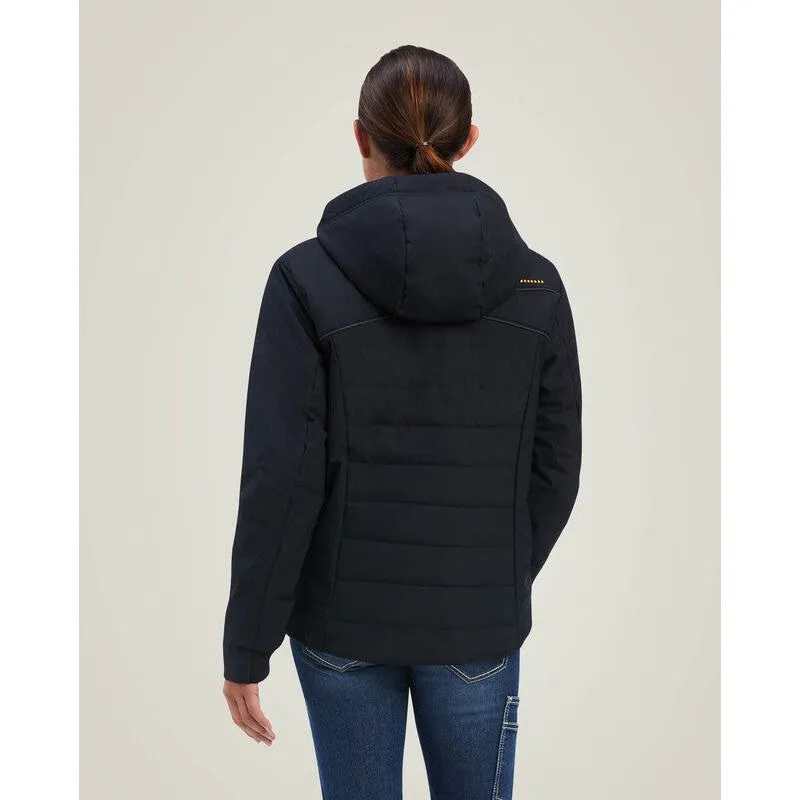 Ariat Women's Rebar Valkyrie Stretch Canvas Jacket Black - 10037609