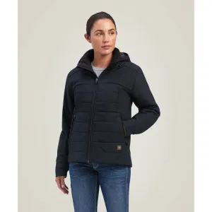 Ariat Women's Rebar Valkyrie Stretch Canvas Jacket Black - 10037609