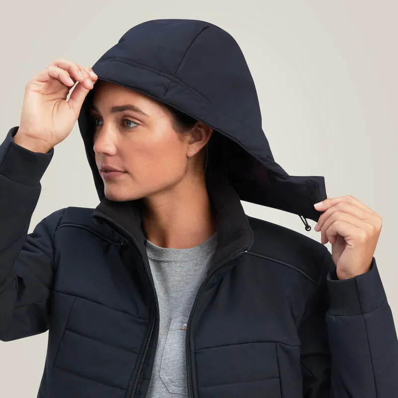 Ariat Women's Rebar Valkyrie Stretch Canvas Jacket Black - 10037609