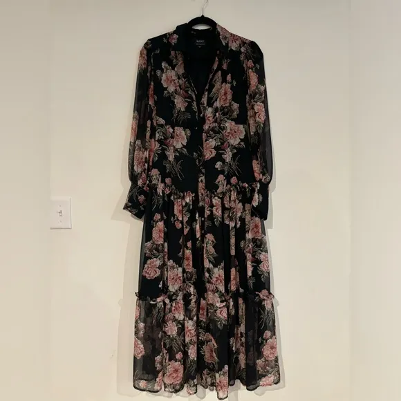 Bardot Nadia tiered floral maxi dress size XS/4