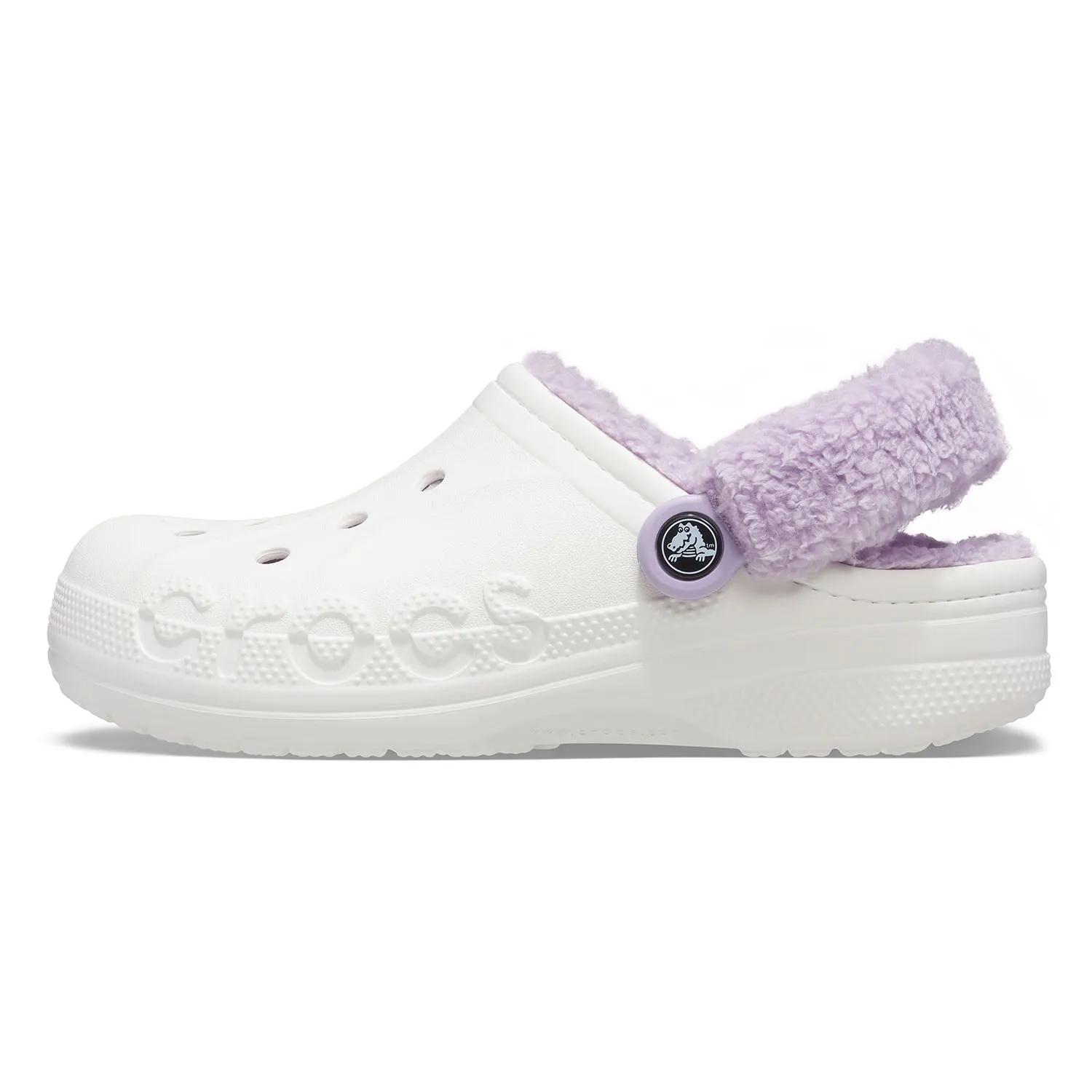 Baya Lined Fuzz Strap Clog
