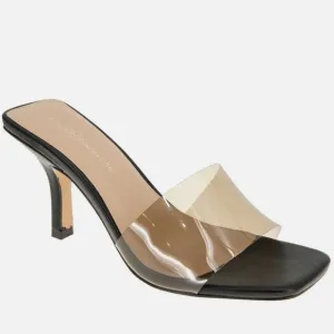 BCBGGeneration Black Smoke Maxari heels