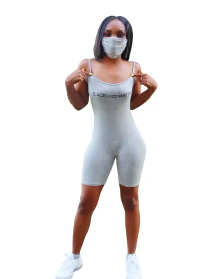 BLM jumpsuit w/mask