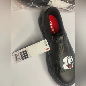 BNWT Superga Disney Collab Mickey Mouse Black kids 3.5, women’s 5