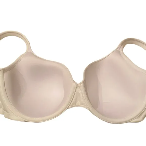 Cacique Lightly Lined T-shirt Bra by Lane Bryant White Size 44D