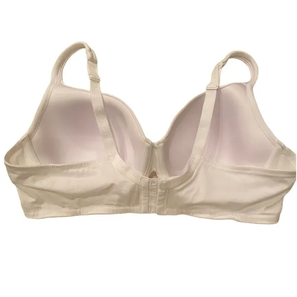 Cacique Lightly Lined T-shirt Bra by Lane Bryant White Size 44D