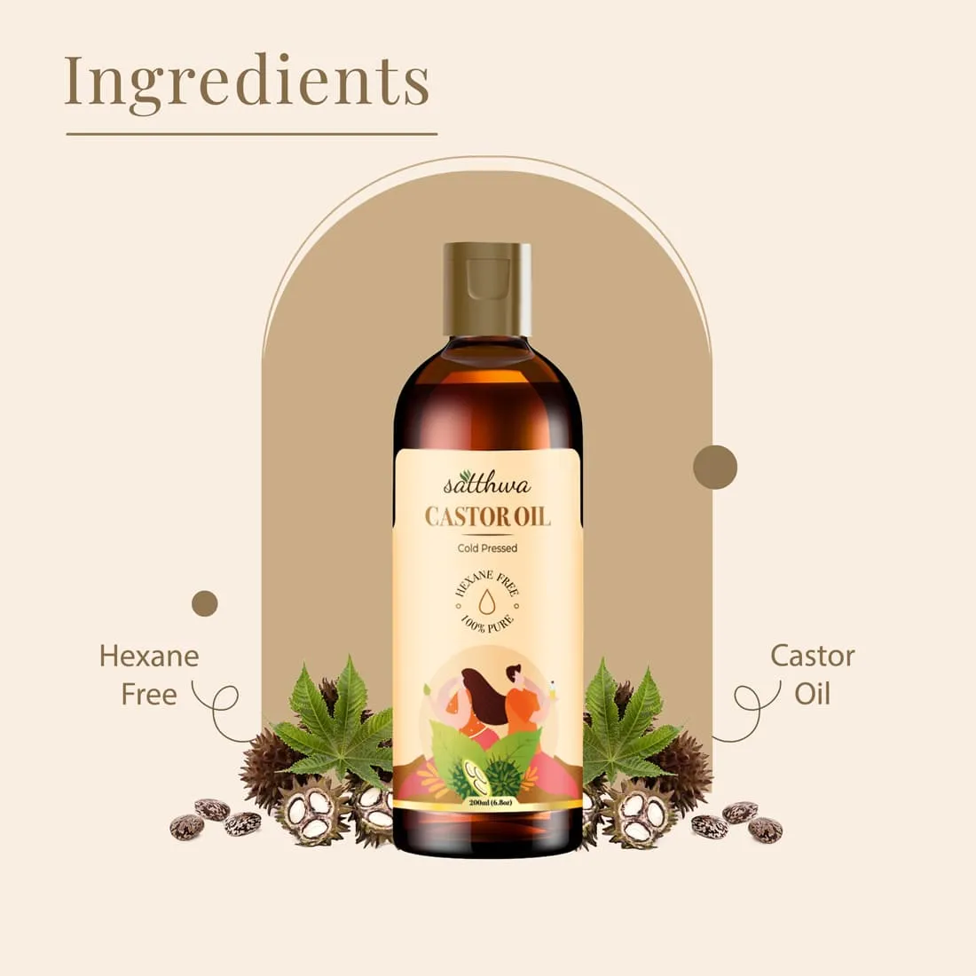 Castor Oil - Cold Pressed
