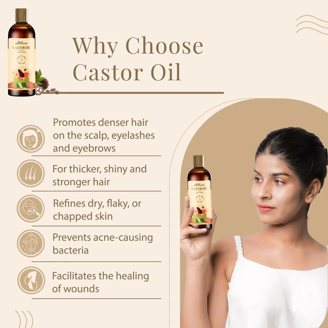 Castor Oil - Cold Pressed