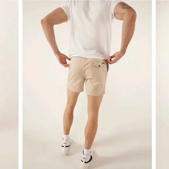 chubbies The Khakinators 5.5&quot;' Originals Stretch Twill Short NWT
