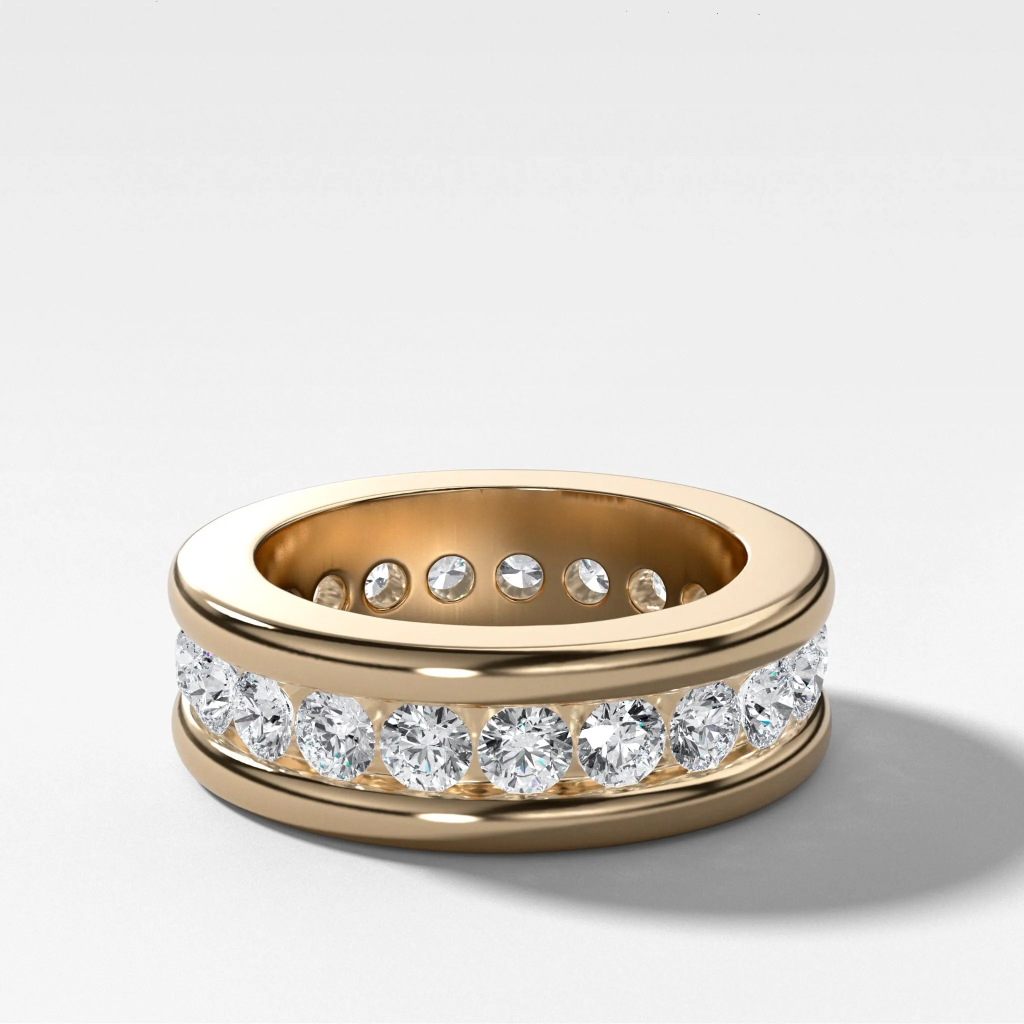 Chunky Channel Set Eternity band