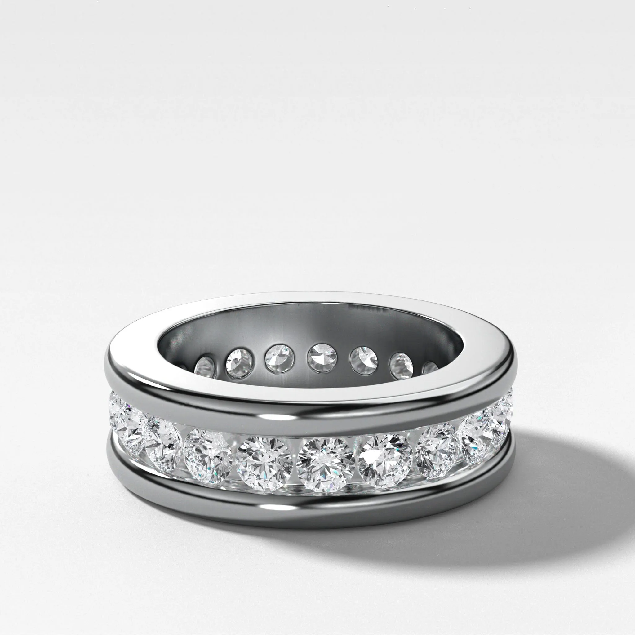 Chunky Channel Set Eternity band