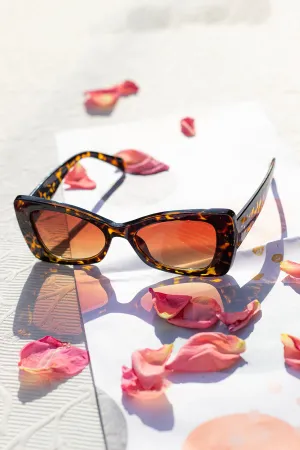 Chunky Triangle Cat Eye Sunglasses