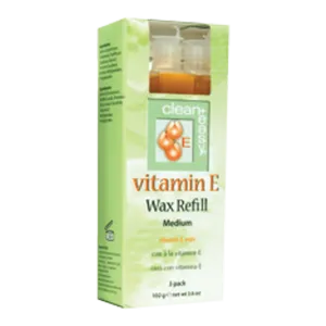 Clean & Easy Vitamin E Body Refill Medium 3 Pack