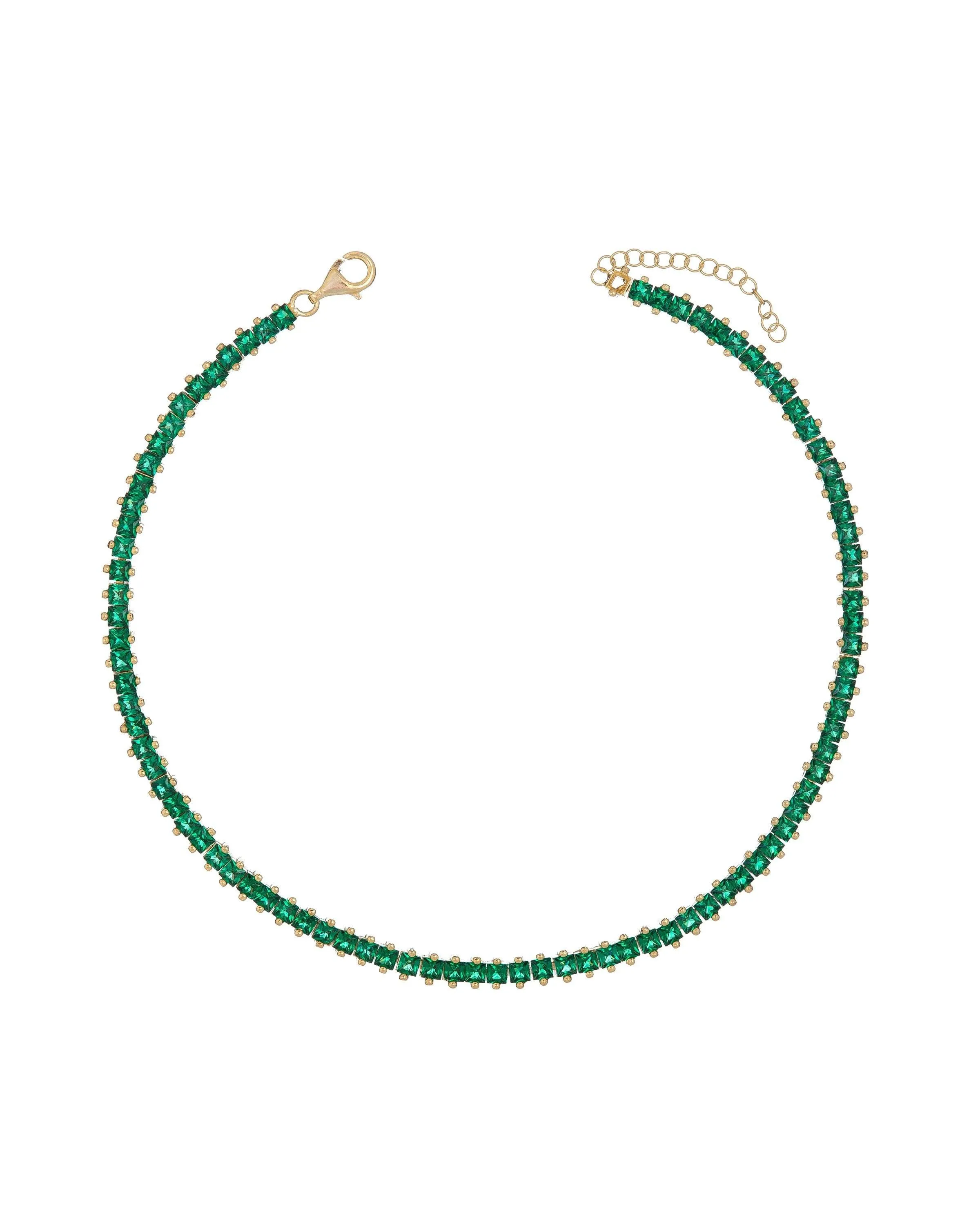 Colored Baguette Choker