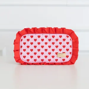 Cupid's Collection Large Ruffle Pouch