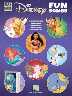Disney Fun Songs for Easy Guitar (Easy Guitar with Tab)