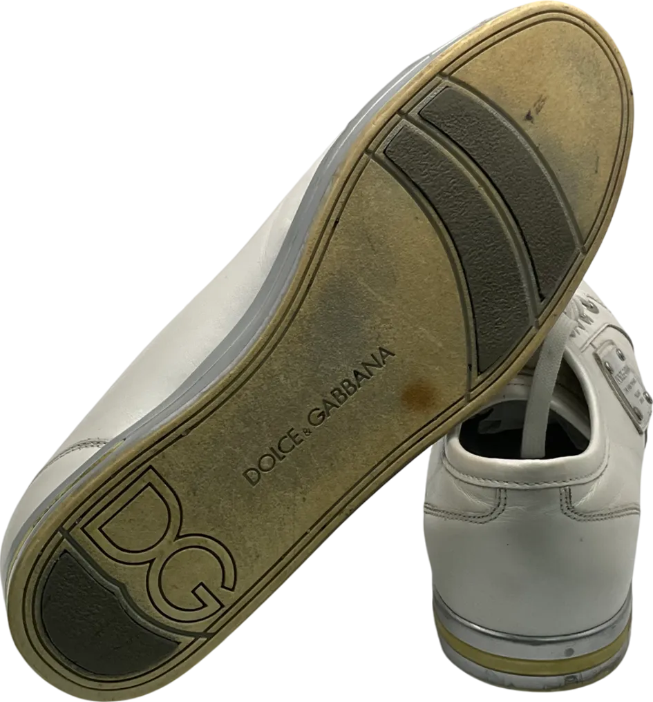 Dolce & Gabbana White Vintage Sneakers UK 9 EU 43 👞