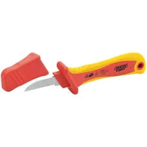 Draper 4615 Vde Approved Fully Insulated Cable Knife, 200Mm Dr-04615