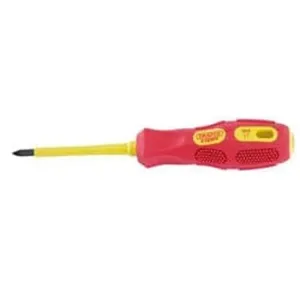 Draper Vde Approved Fully Insulated Pz Type Screwdriver, No.1 X 80Mm (Display Packed) Dr-69228