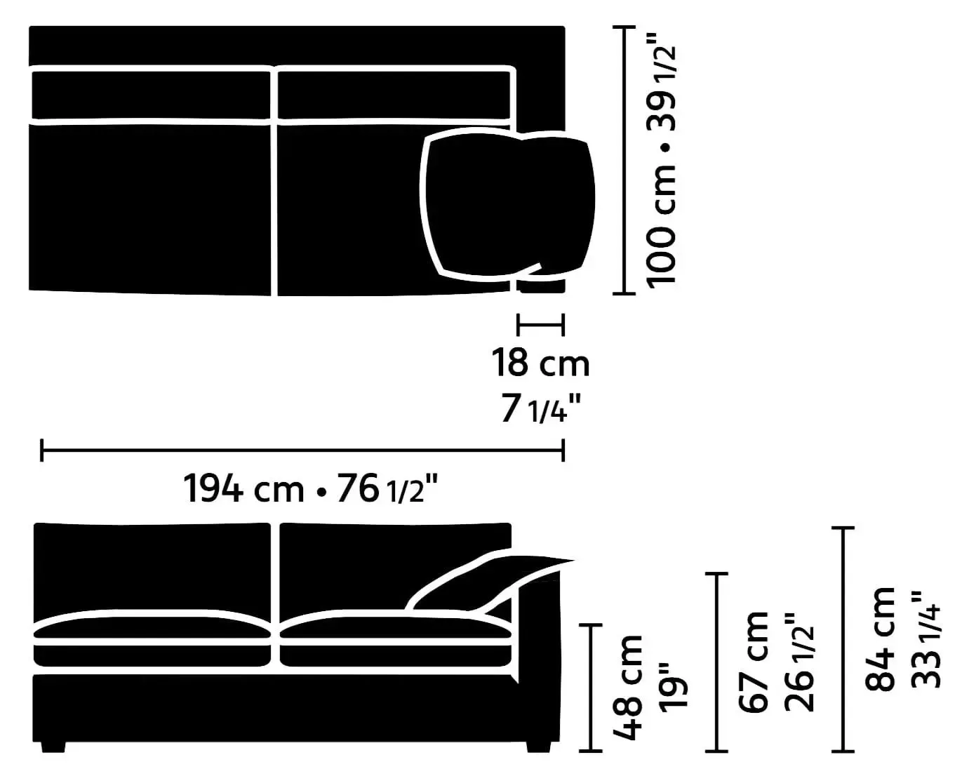 Easy Living - Sofa