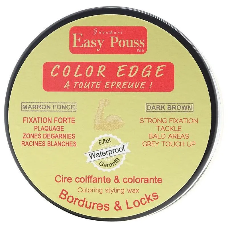 Easy Pouss Color Edge Dark Brown 100ml