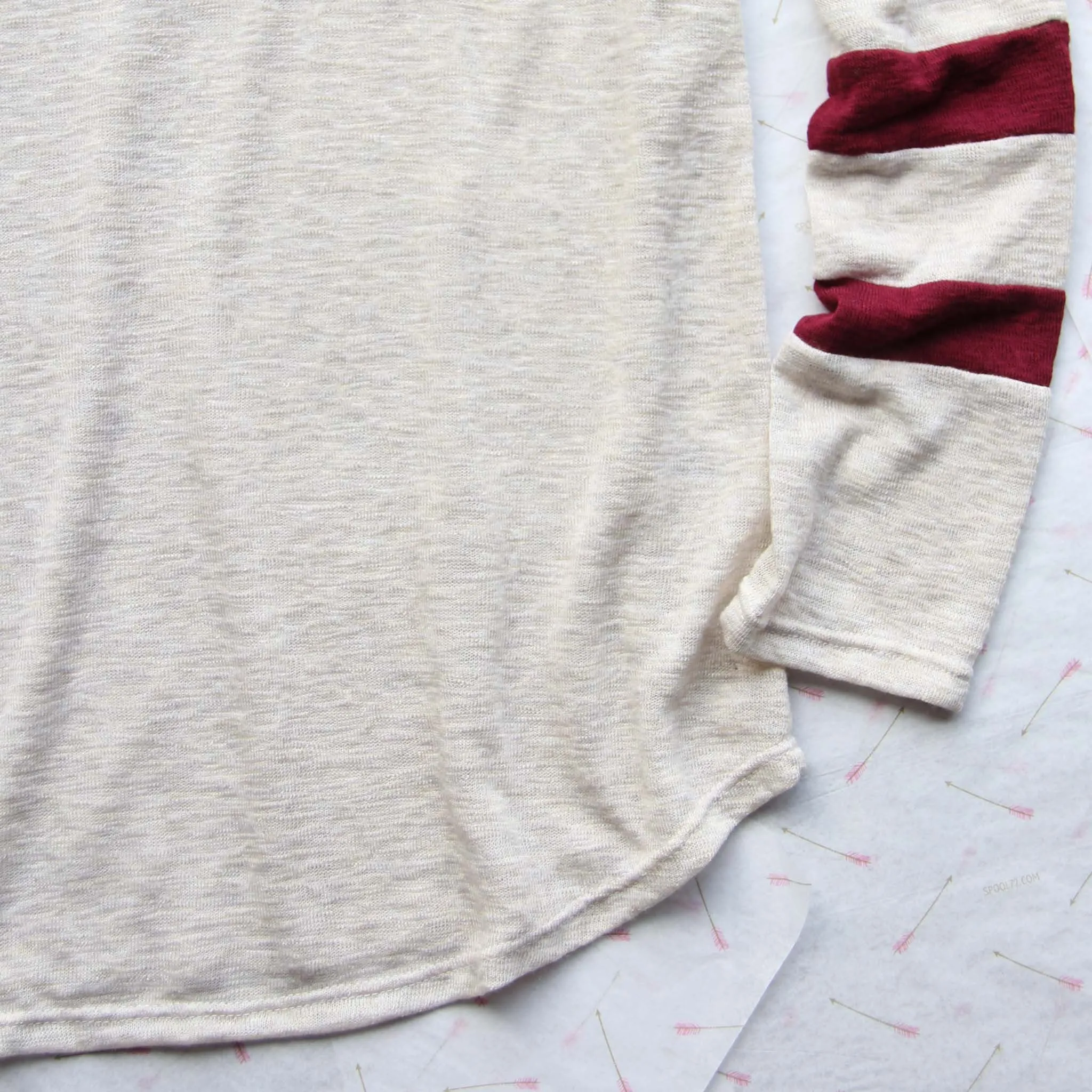 Easy Wear Tee in Burgundy