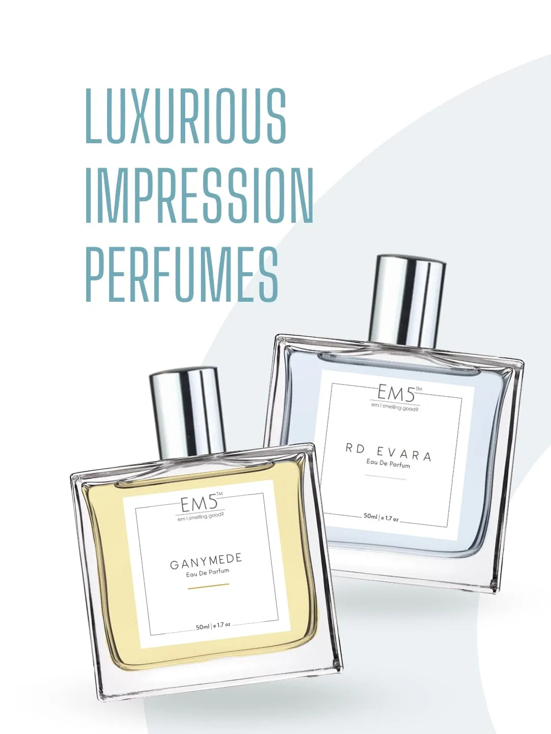 EM5™ Aqua Perfume EDP Spray for Men | Aromatic Fresh Spicy Fragrance Accords | Luxury Gift for Him | Variants Available: 50 ml Spray / 15 ml Spray