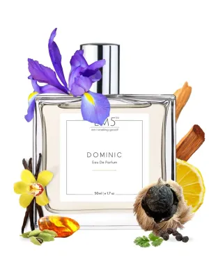 EM5™ Dominic (Private Blend) Perfume EDP Spray for Men | Woody Citrus Warm & Spicy Fragrance Accords | Luxury Gift for Him | Variants Available: 50 ml Spray / 15 ml Spray