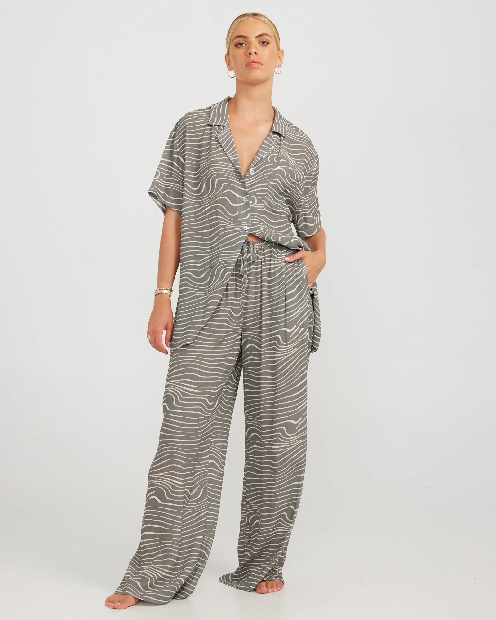 EMMA PANT - RETRO ZEBRA