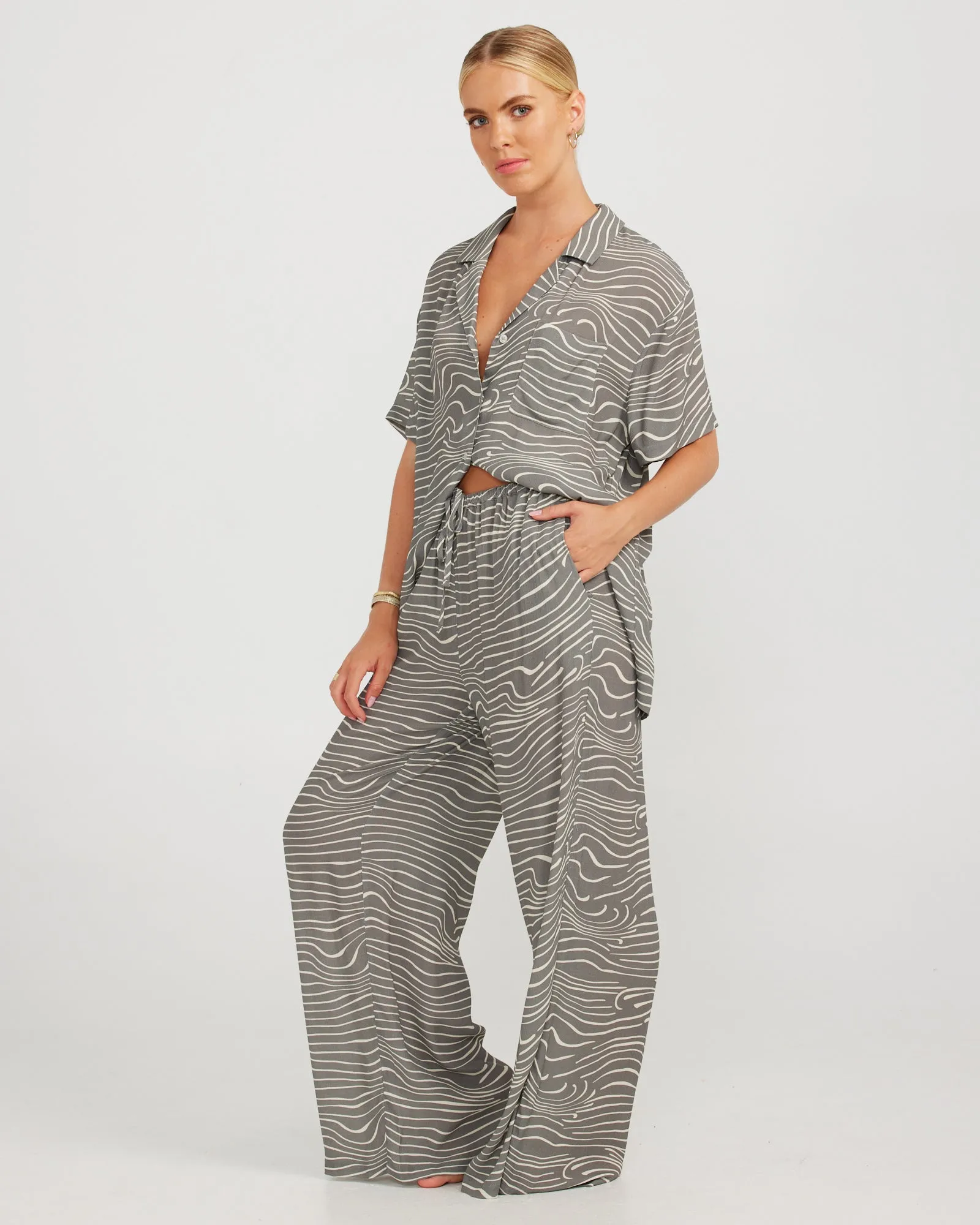 EMMA PANT - RETRO ZEBRA
