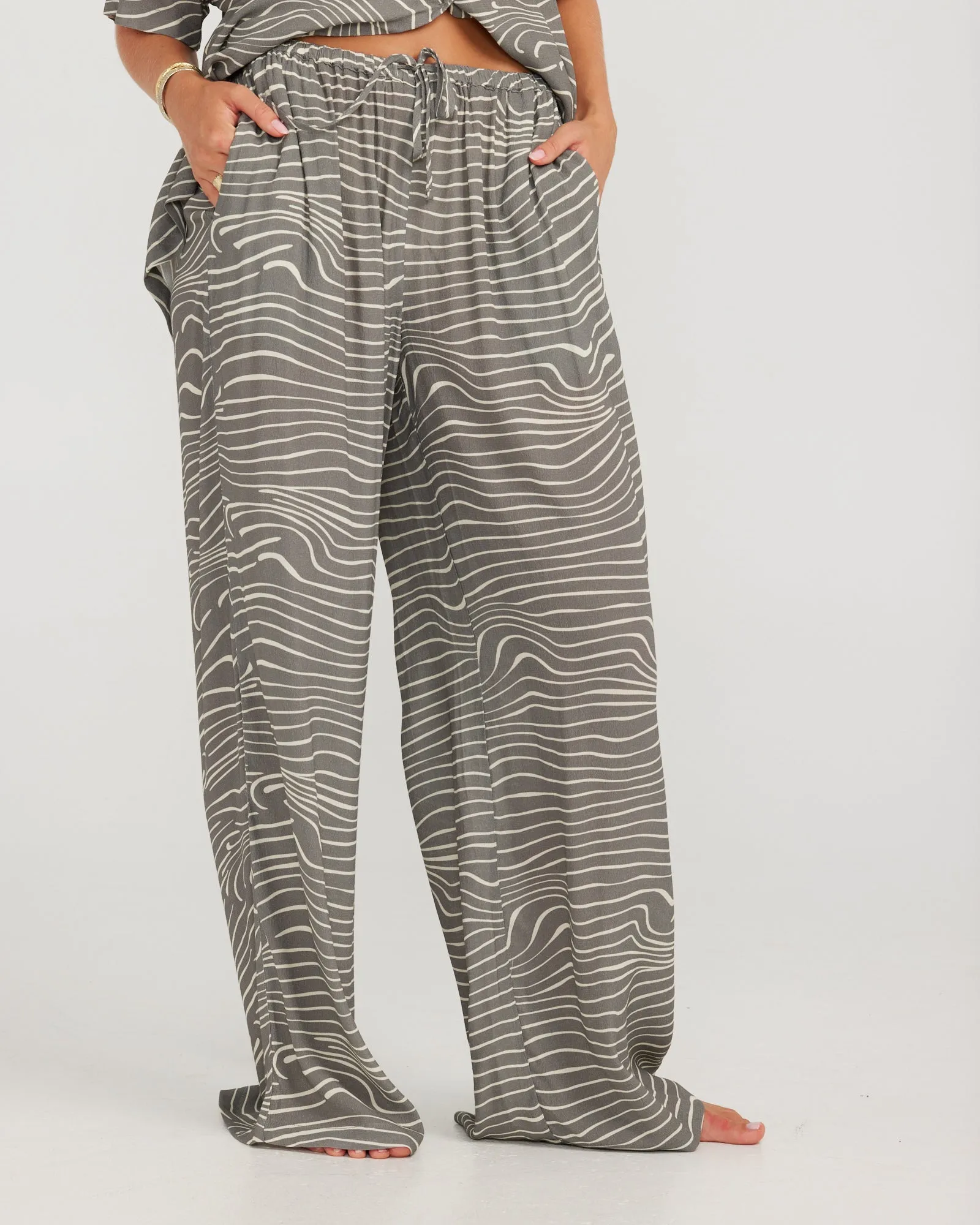 EMMA PANT - RETRO ZEBRA