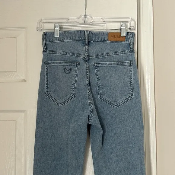 Excellent Show Me Your Mumu Nashville Slim Flare Jeans Size 25 Light Wash