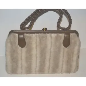 Faux Fur Purse By Happy Landing