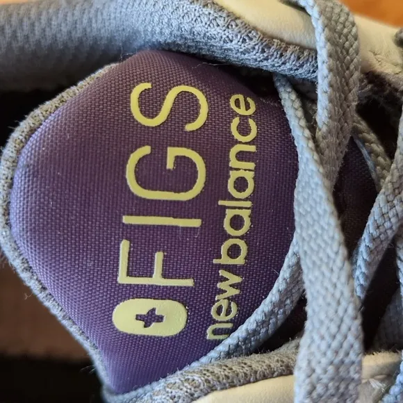 Figs x New Balance Sneakers Gray and Purple Mens Size 7