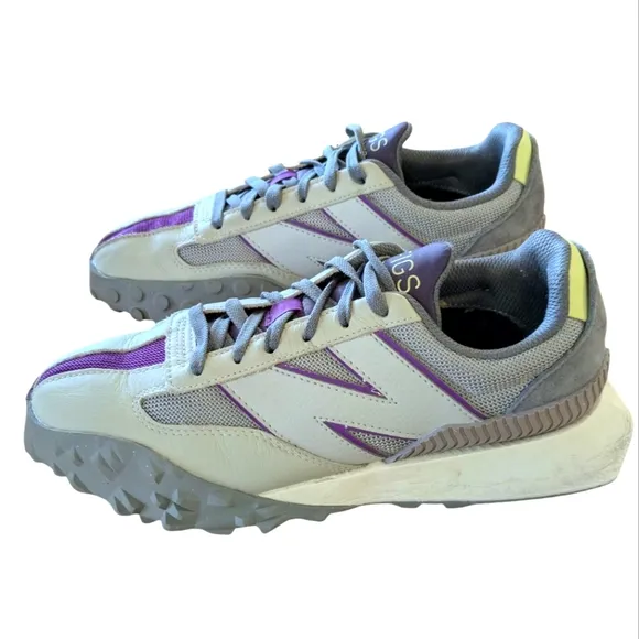Figs x New Balance Sneakers Gray and Purple Mens Size 7